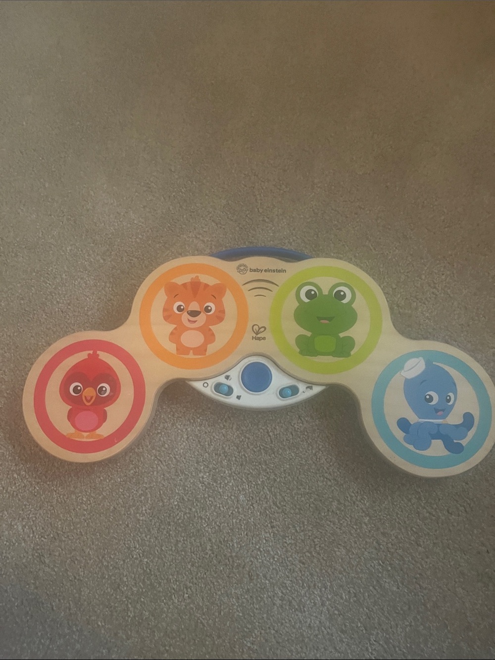 Baby Einstein Animal Tap-Play Music Board - Red, Orange, Green, Blue